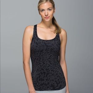 Lululemon leopard print tank